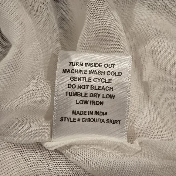 Sister Mary Women's Chiquita Skirt Patchwork Design 100% Cotton Size Small. - Picture 8 of 10